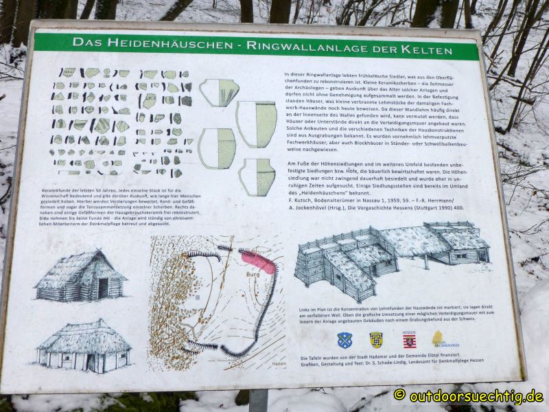 Das Heidenhäuschen bei Hangenmeilingen