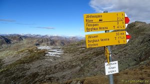 Wanderung zu den Jöriseen