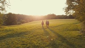 Hessen überrascht - Sonnenuntergang an der Lahn