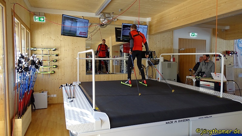 Langlauf Leistungszentrum Davos - Laufband