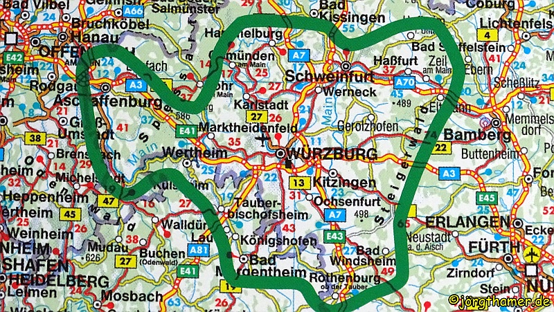 Weinwandern Fränkisches Weinland