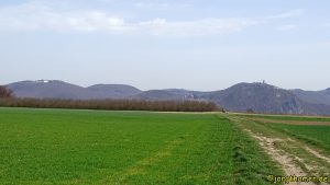 Blick aufs Siebengebirge