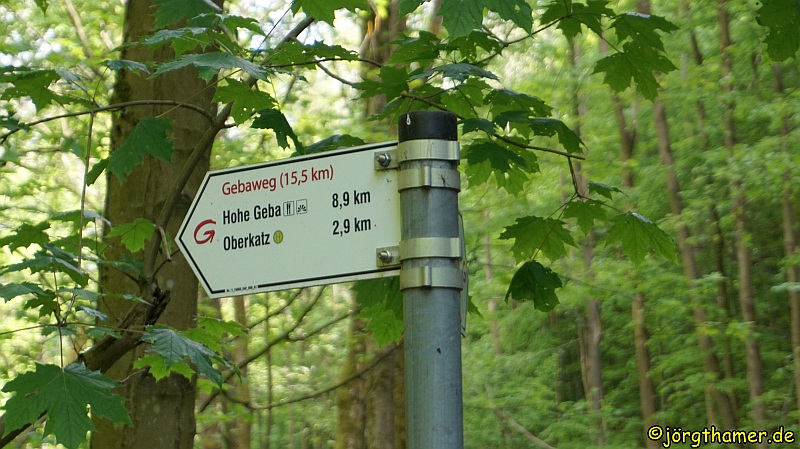 Extratour Gebaweg - Wegweiser