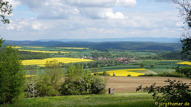 Wandern in der Rhön - Extratour Gebaweg