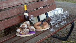 Brotzeit im Rheingau