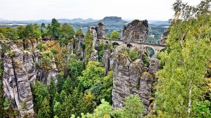 Wandern auf dem Malerweg - Bastei