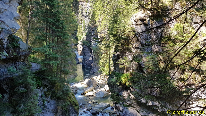 Wasserfall in der Rofflaschlucht
