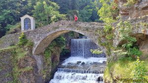 Via Spluga Etappe 4 - Brücke in Campodolcino