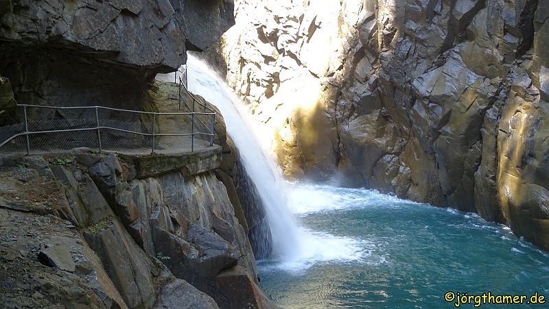 Rofflaschlucht unter dem Rhein