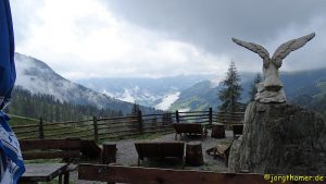 Losbühelalm - Aussicht ins Großarltal