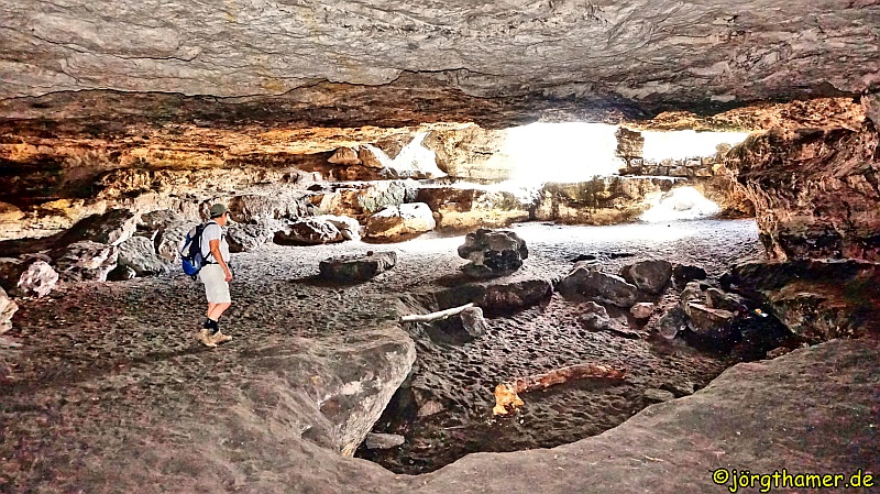 Malerweg - Höhle am Kleinhennersdorfer Stein
