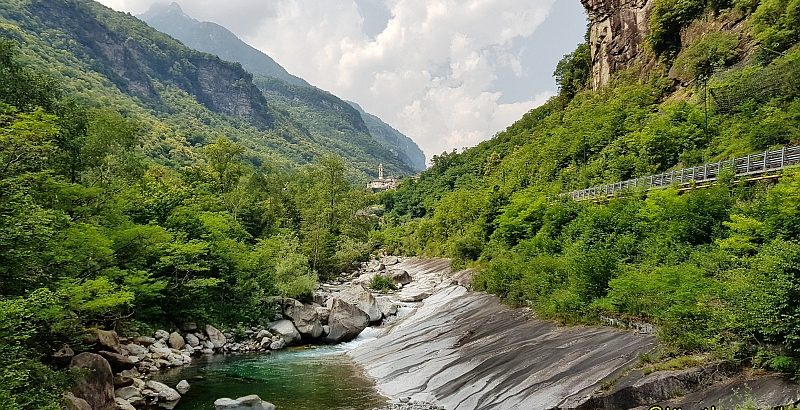 Wandern auf der Via Spluga - Val San Giacomo