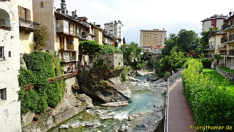 Via Spluga Etappenort Chiavenna