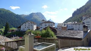 Ankunft in Splügen