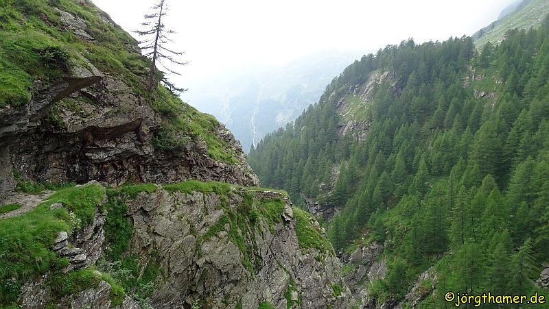 Durch die Cardinello-Schlucht