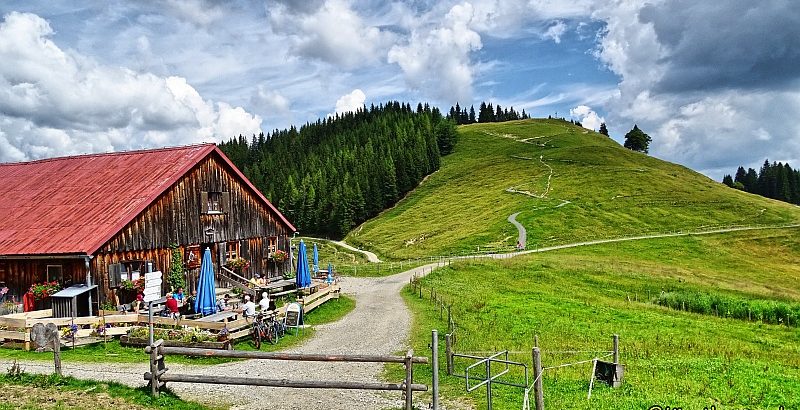 Himmelsstürmer Route - Fahnengehren Alpe