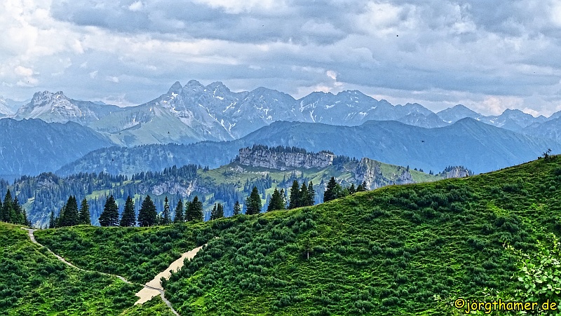 Wandertrilogie Allgäu - Nagelfluhkette