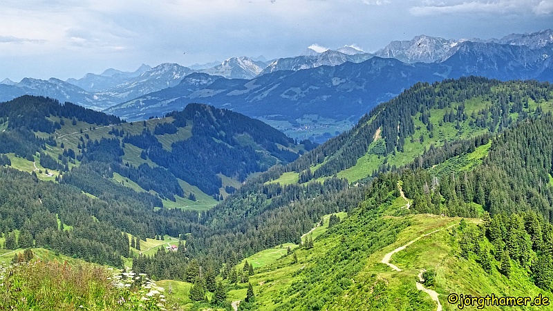 Riedberger Horn - Aussicht