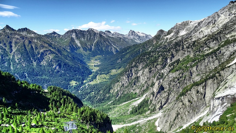 Blick ins Bergell