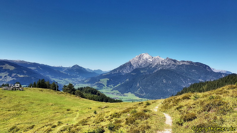 Aussichtspunkt kurz vor der Steinalm