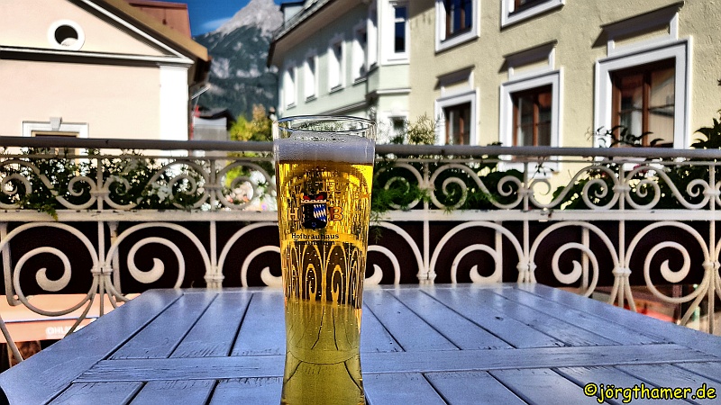 Begrüßungbier Hotel Hindenburg