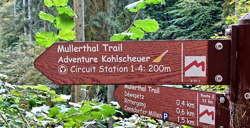 Mullerthal Trail Wegweiser