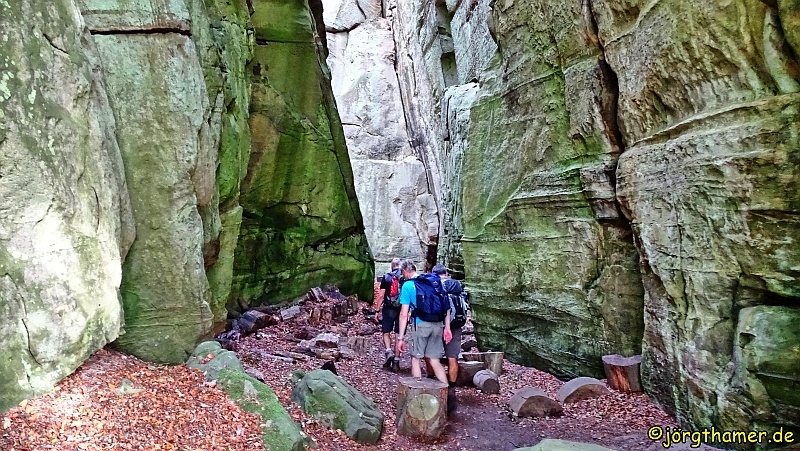 Mullerthal Trail - Felsformationen