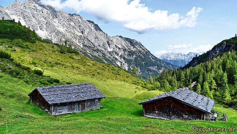 Aussicht von Hochkaseralm