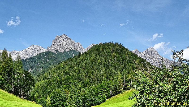 Kitzbüheler Alpen von der Jausenstation Grieseltal aus