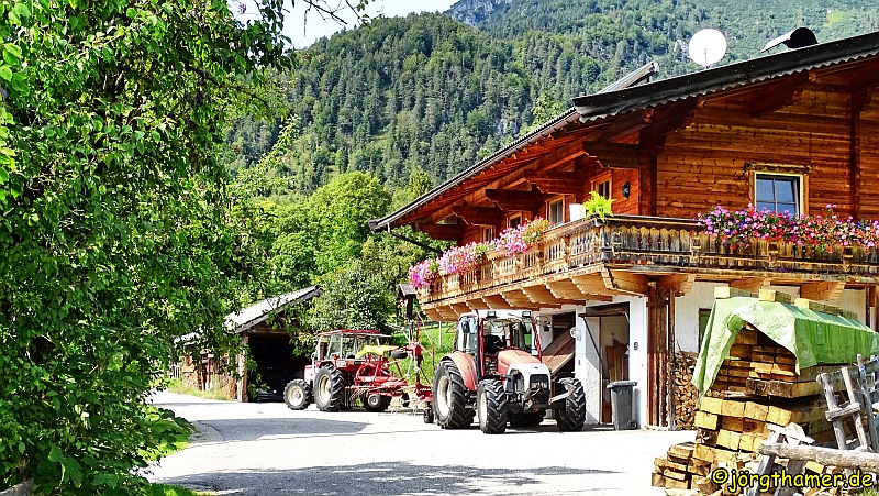 Bauernhof im Pillerseetal