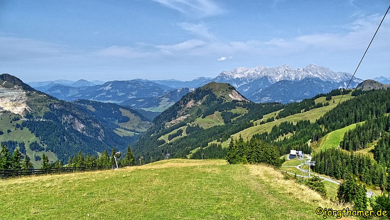 Am Reiterkogel - Blick in die Kitzbüheler Alpen