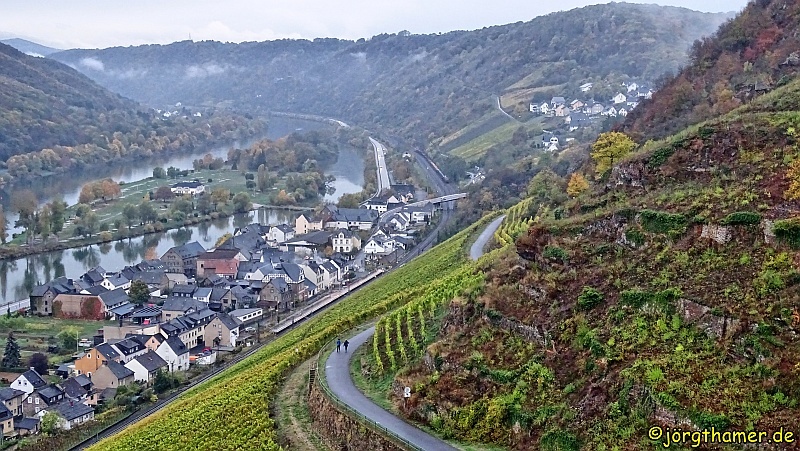 Hatzenporter Laysteig - Blick auf Hatzenport