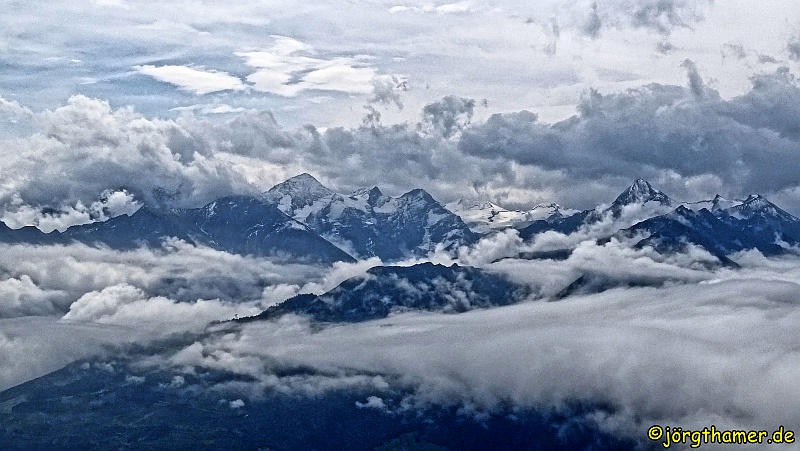 Wolkenspiele am Pinzgauer Spaziergang