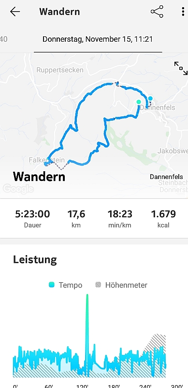 Withings Steel HR Sport - Anzeige von Aktivitäten