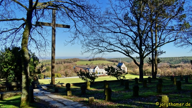 Blick auf Kloster Mariawald