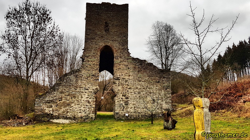 Kirchenruine Landstein im Taunus