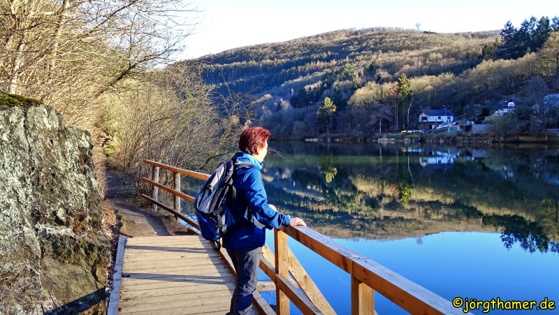 Wandern Talsperre Heimbach