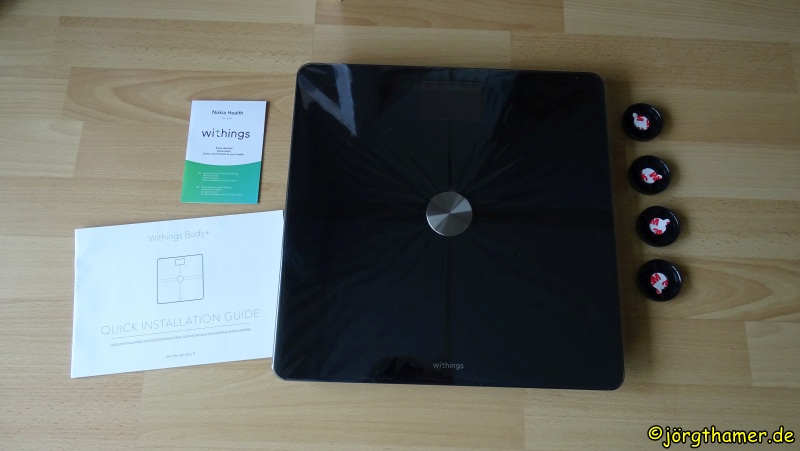 Withings Body+ Packungsinhalt