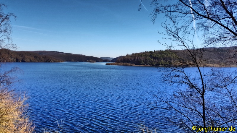 Ausblick auf den Rursee