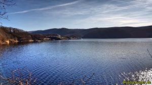 Blick Richtung Talsperre Schwammenauel
