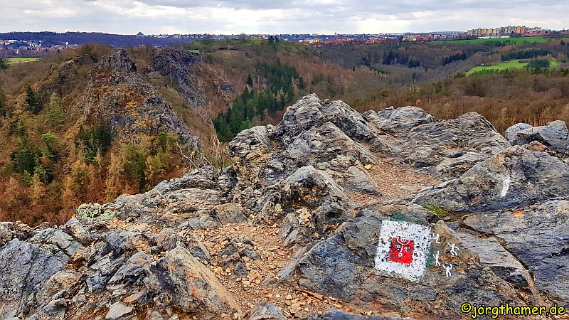 Aussichtspunkt mit Blick auf Mädchensprung