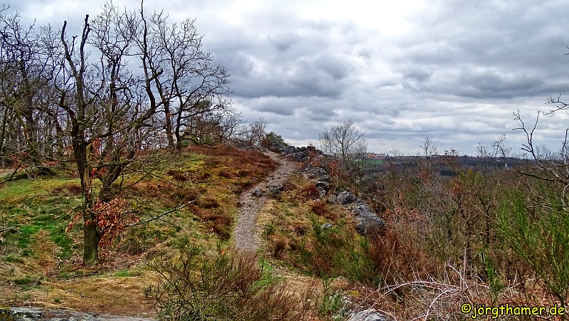 Weg zum Aussichtspunkt Wilde Sarka