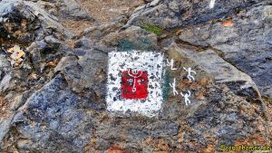 Warnung Absturzgefahr