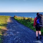 Silke auf dem Camino del Norte