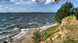 Blick aufs Achterwasser