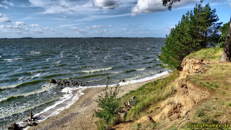 Blick aufs Achterwasser