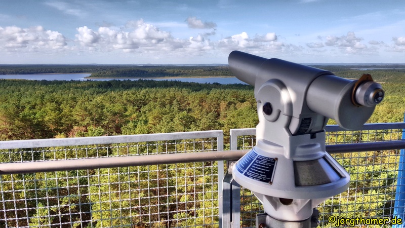 Blick auf die Seenplatte