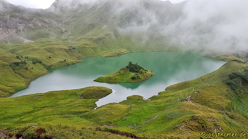 Grenzgänger Wandersteig - Schrecksee