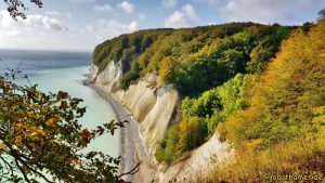 Wandern auf Rügen - Kreidefelsen