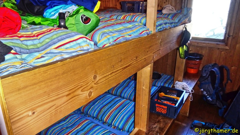 Grialetschhütte Zimmer